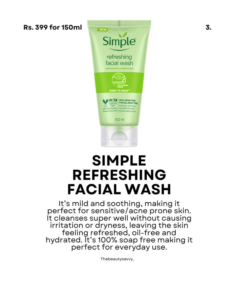 Face wash for oily acne-prone skin